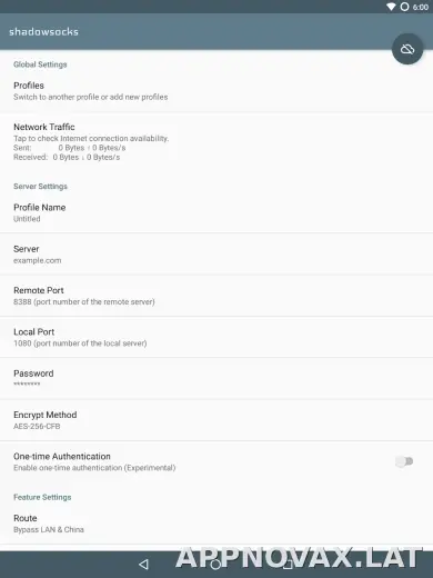 Shadowsocks скриншот 5